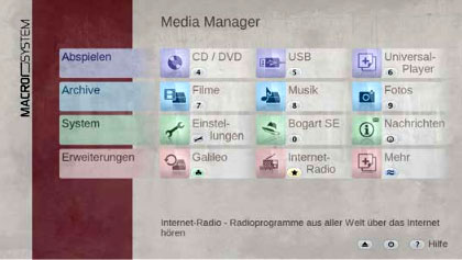 Bild von Casablanca-3 MEDIA-MANAGER - vielseitig und genial